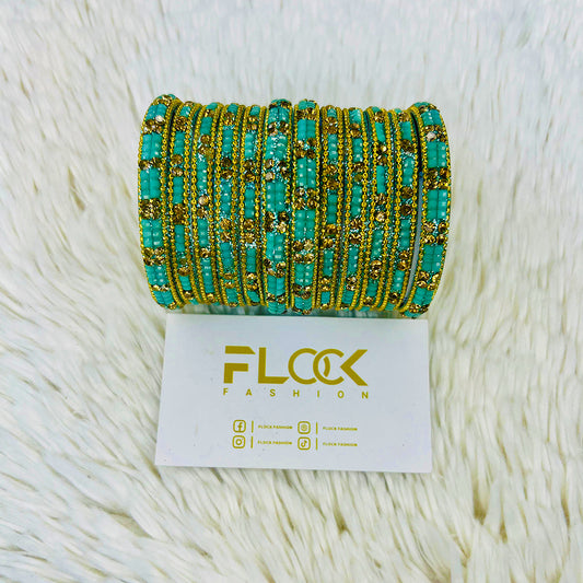 Stone 7 Piece Bangles Set